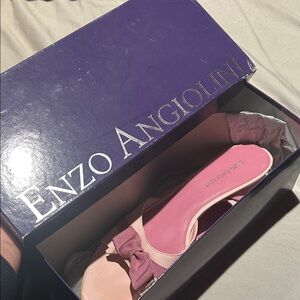 Enzo Angiolini Pink Heeled Sandals